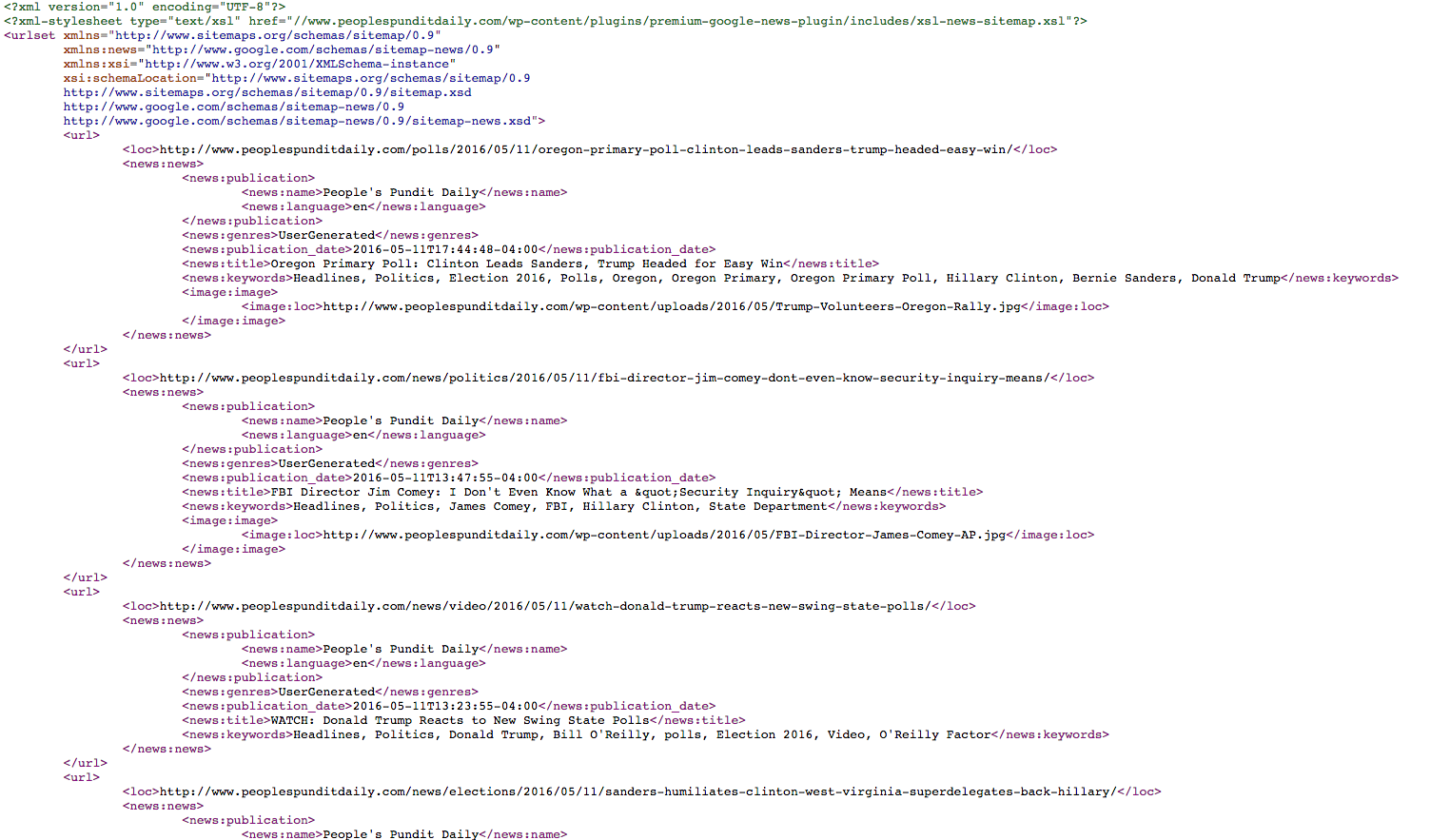 screenshots wp news plugins